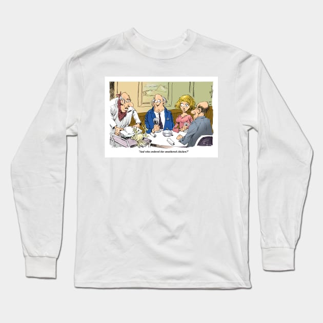 Tonight's special. Long Sleeve T-Shirt by Steerhead